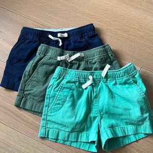 Set of 3 Jcrew CrewCuts girls chino shorts size 6